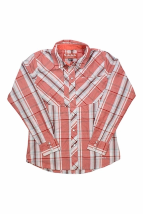 Enjoy Latest 100% Cheap & New Simms Womens Big Sky LS Shirt Shop Lowest Price best sale, purchase 2025 newest styles Items at our official site.