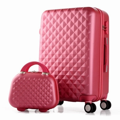 14 20 Inch Hello Kitty Suitcase,Spinner Rolling Luggage,Suitcases On Wheels,Trolley Luggage