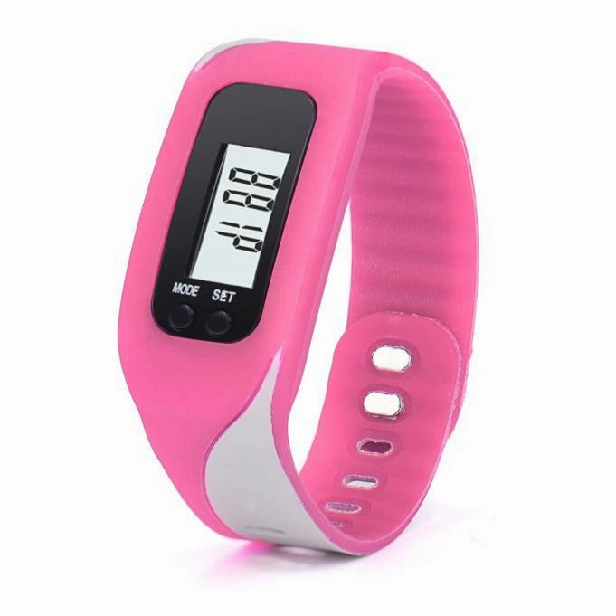 2017 New Pedometer Step Counter Bluetooth Health Bracelet Smart Pedometers Fitness Tracker#Yl