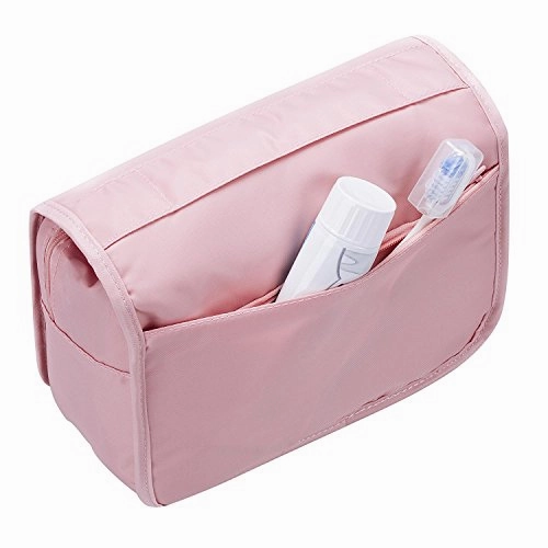 2018 New Hanging Toiletry Bag Bathroom Organizer Travel Nylon Portable Cosmetic Bag for Women and