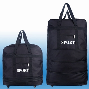2019 Ryanair Foldable Hand Luggage Wheeled Travel Cabin Fold up Bag Travel Carry Bag Flight Folding