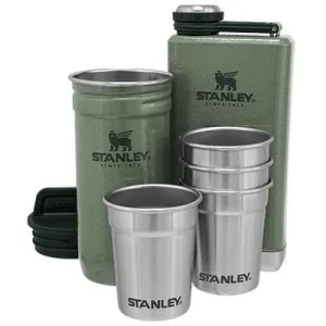 The newest style 2025 Newest & Cheap Stanley Adventure Shot Glass set   Flask Hammertone Green On Sale,Hot Seller with affordable price, latest style and best service.