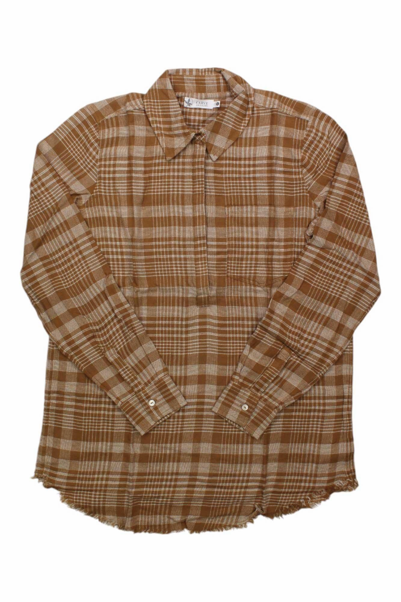 Best Choice For Cheap Select For Clearance Carve Designs Women's Sawyer Twill Shirt |72% Off Sale Shop Online hot sale now, more discount and more surprise, 100% quality.