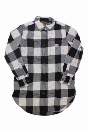 Orders our clearance 2025 Hot Sale Carhartt Womens Rugged Flex Relaxed Fit Midweight Flannel LS Plaid Tunic ,Western Union is free shipping now, , top quality and bottom price, you will get your wanted Items online here.