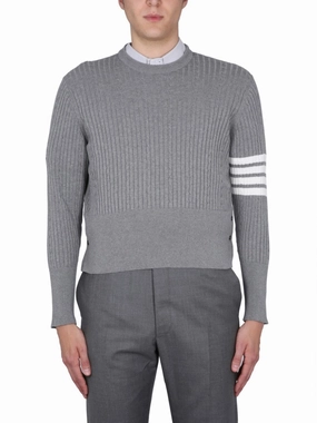 4Bar Stripe Jersey cashmere sweaters sale