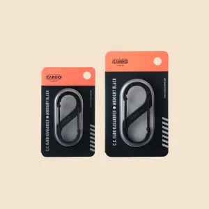 Cheap Sale For 70-80%OFF Cheap Cargo Container Hard Karabiner Black Bright In Luster , 100% authentic guarantee!
