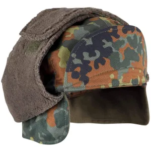 2025 Best Collection 78% Discount German Army Winter Cap Flecktarn Camo On Sale|In Stock , best price available to you.