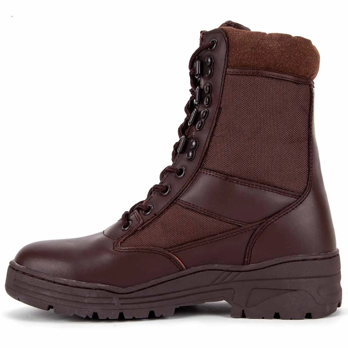 2025 FIFA Kombat Brown Half-Leather Patrol Boot is the answer what you are looking for 100% quality boots. Your best choice is at Items.