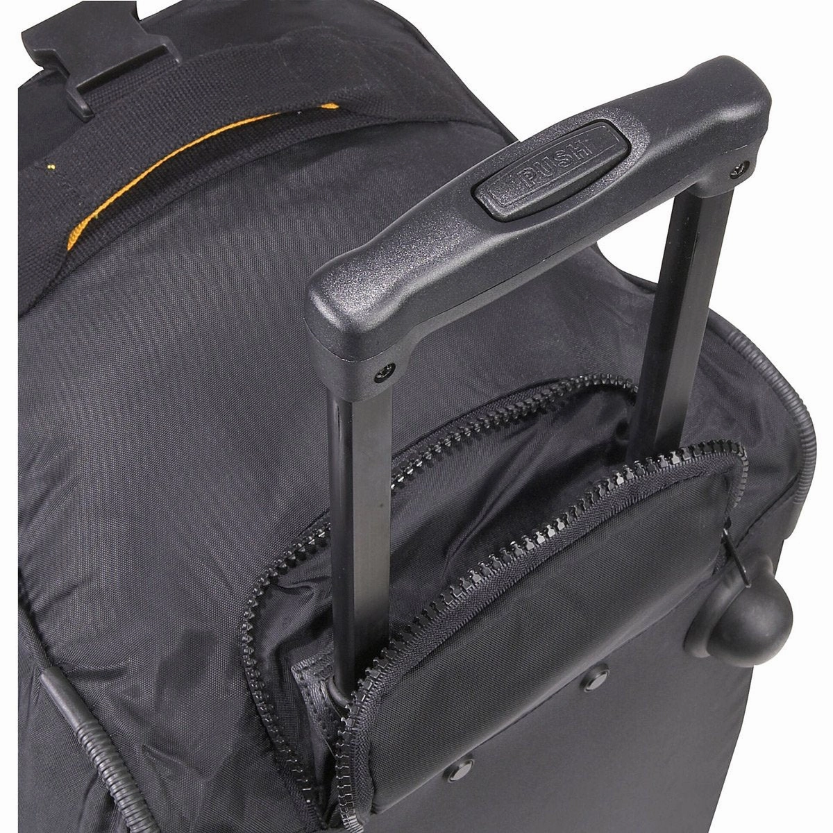 A. Saks Expandable 20In Rolling Trolley Duffel