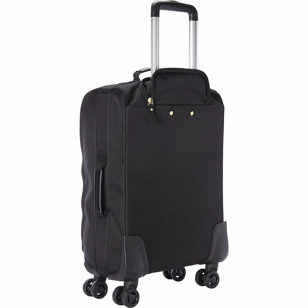 A.SAKS Expandable 22" Spinner Carry On With Removable Suiter