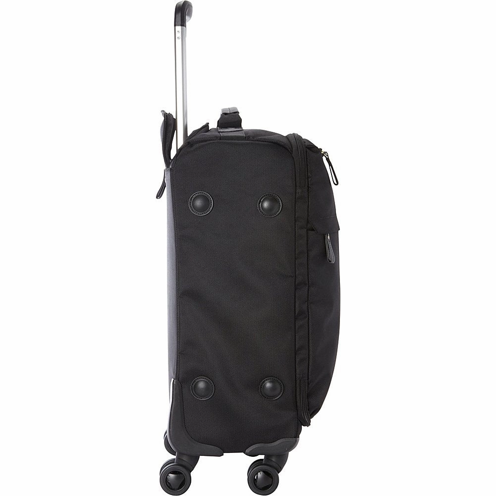 A.SAKS Expandable 22" Spinner Carry On With Removable Suiter