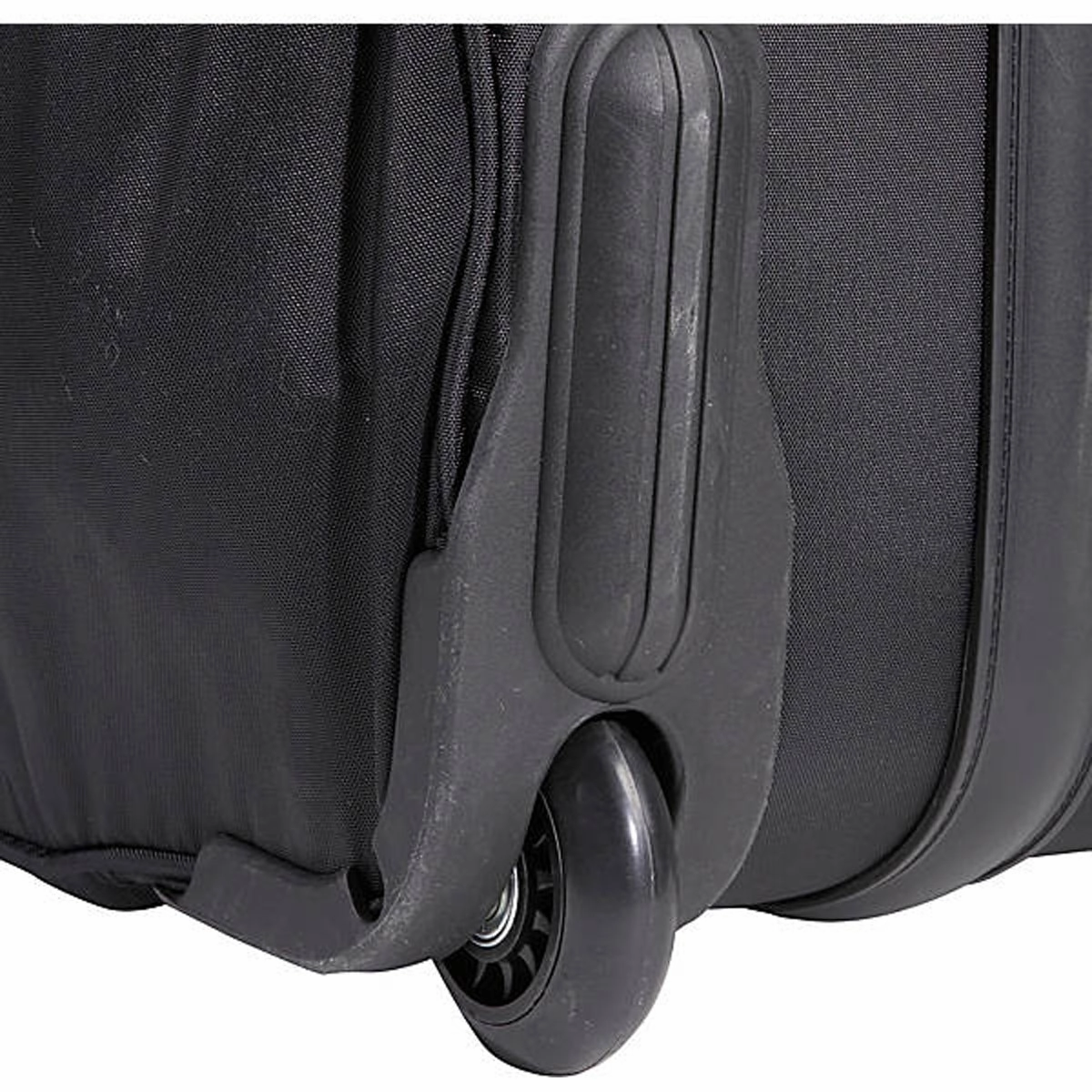 A.SAKS Rolling Trolley Duffel Bag 31-Inch Large Check-In, Expandable with 2-Wheels and Telescoping Handle