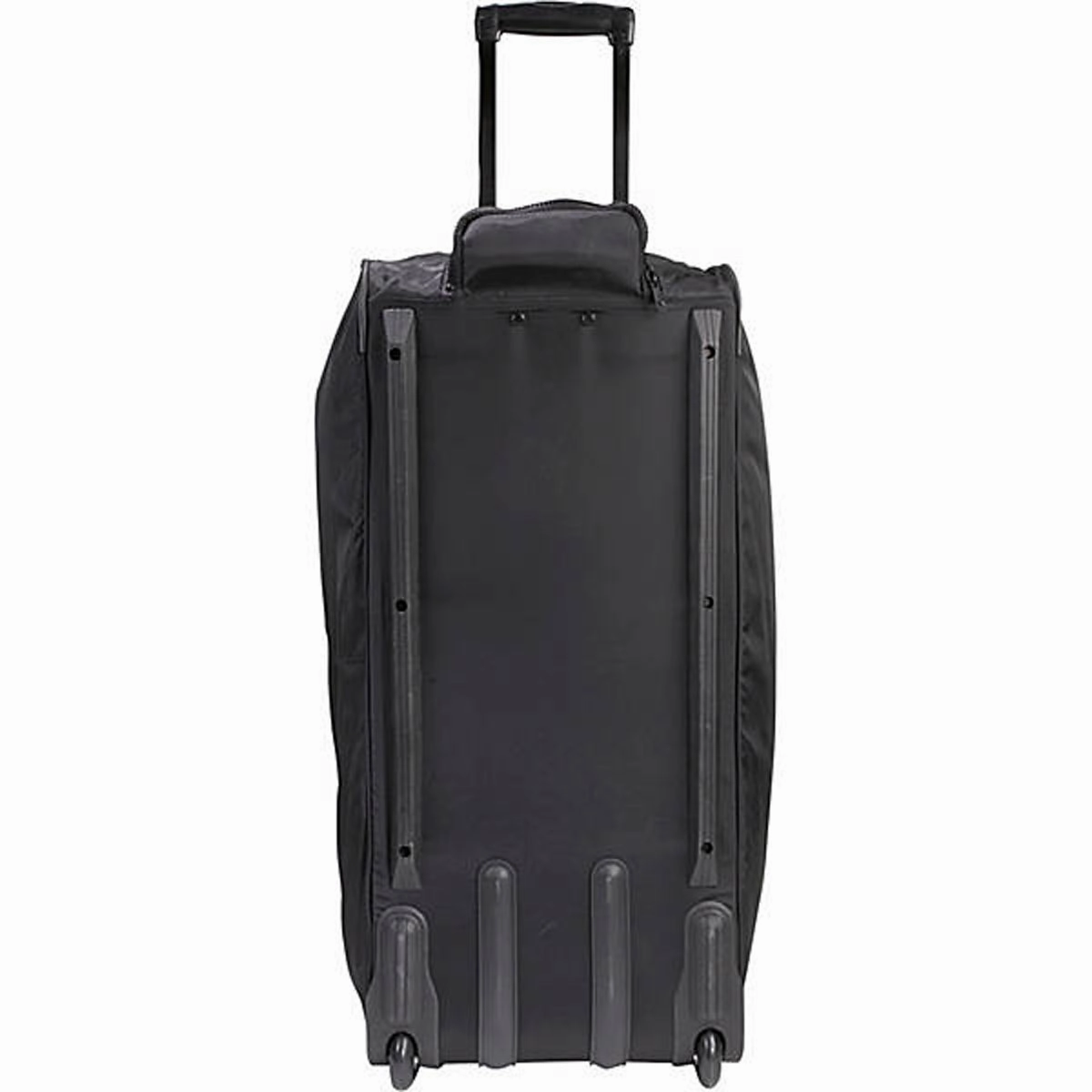 A.SAKS Rolling Trolley Duffel Bag 31-Inch Large Check-In, Expandable with 2-Wheels and Telescoping Handle