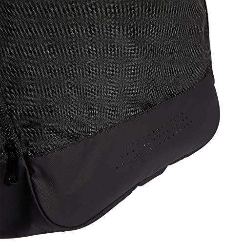 adidas Defender 4 Large Duffel Bag, Black/White, One Size