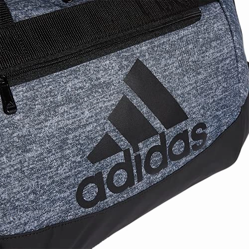 adidas Defender 4 Small Duffel Bag, Jersey Onix Grey/Black