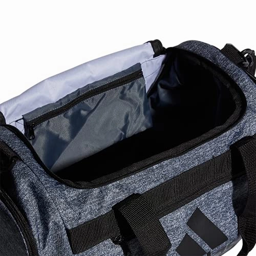 adidas Defender 4 Small Duffel Bag, Jersey Onix Grey/Black