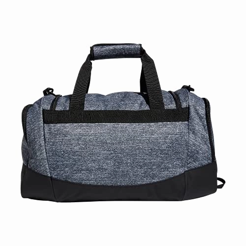adidas Defender 4 Small Duffel Bag, Jersey Onix Grey/Black