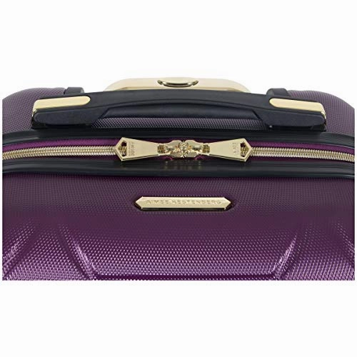 Aimee Kestenberg Diamond Anaconda Women's 20" Lightweight Hardside 4-Wheel Spinner Carry-On