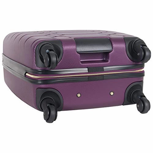 Aimee Kestenberg Diamond Anaconda Women's 20" Lightweight Hardside 4-Wheel Spinner Carry-On