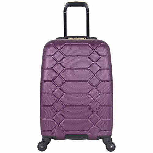 Aimee Kestenberg Diamond Anaconda Women's 20" Lightweight Hardside 4-Wheel Spinner Carry-On