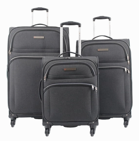 Air Canada 3-Piece Expandable Spinner Luggage Set