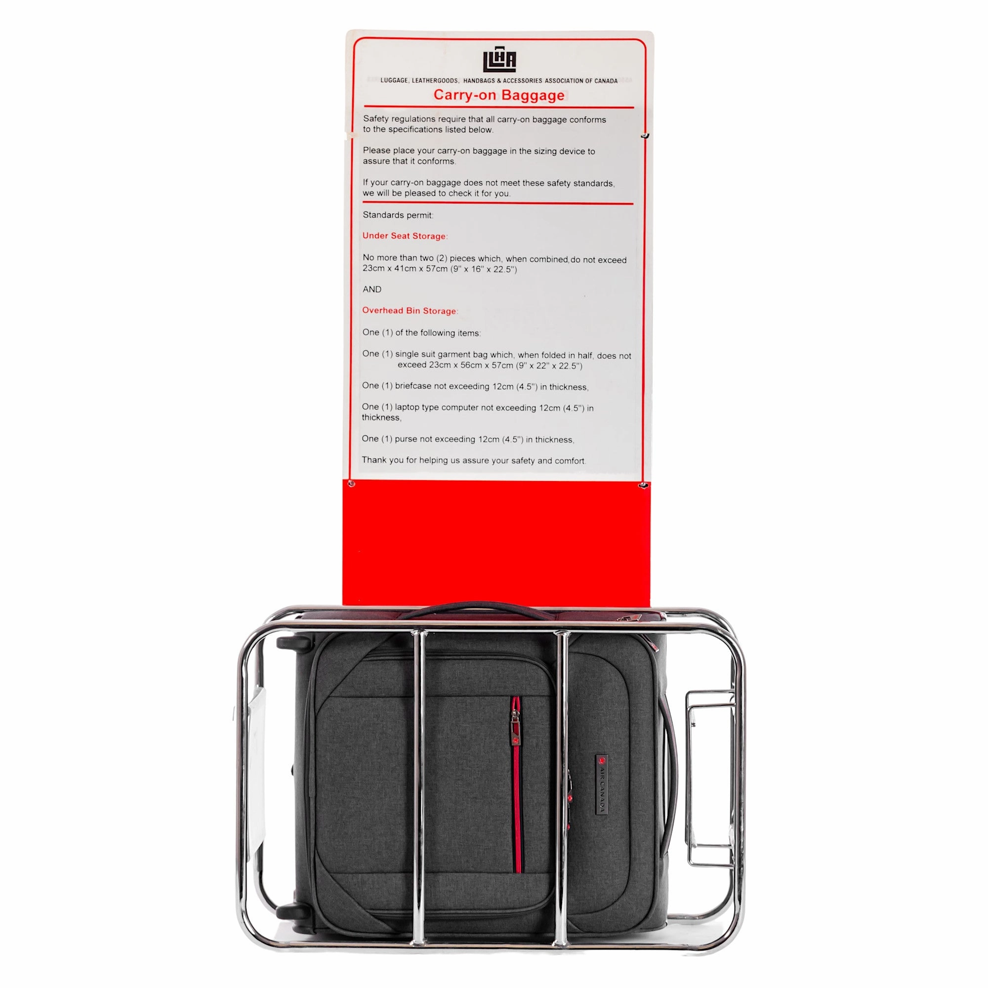 Air Canada Belmont 2-Piece Set - Carry-On & Tote