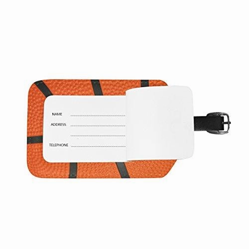 Alaza Sport Basketball Luggage Tag For Baggage Suitcase Bag Leather 1 Piece