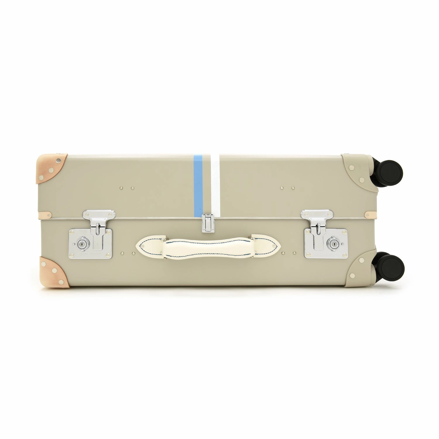 Albion  Large Check-In - 4 Wheels | Stone/Natural/Chrome