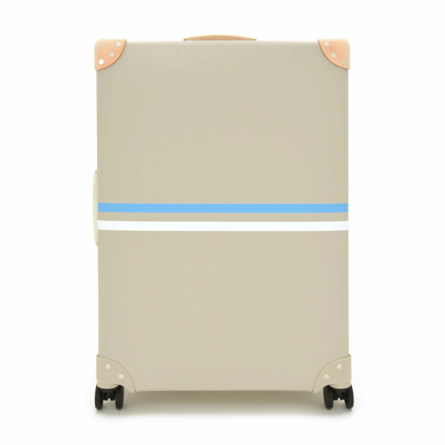 Albion  Large Check-In - 4 Wheels | Stone/Natural/Chrome