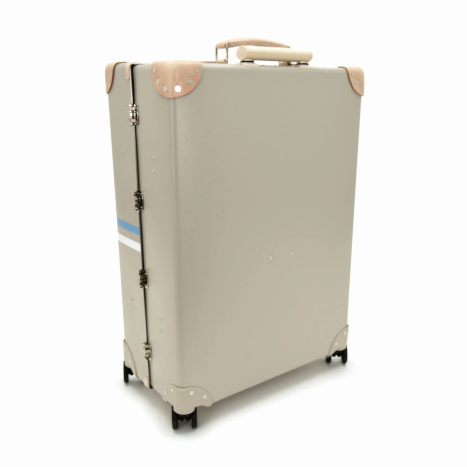 Albion  Large Check-In - 4 Wheels | Stone/Natural/Chrome