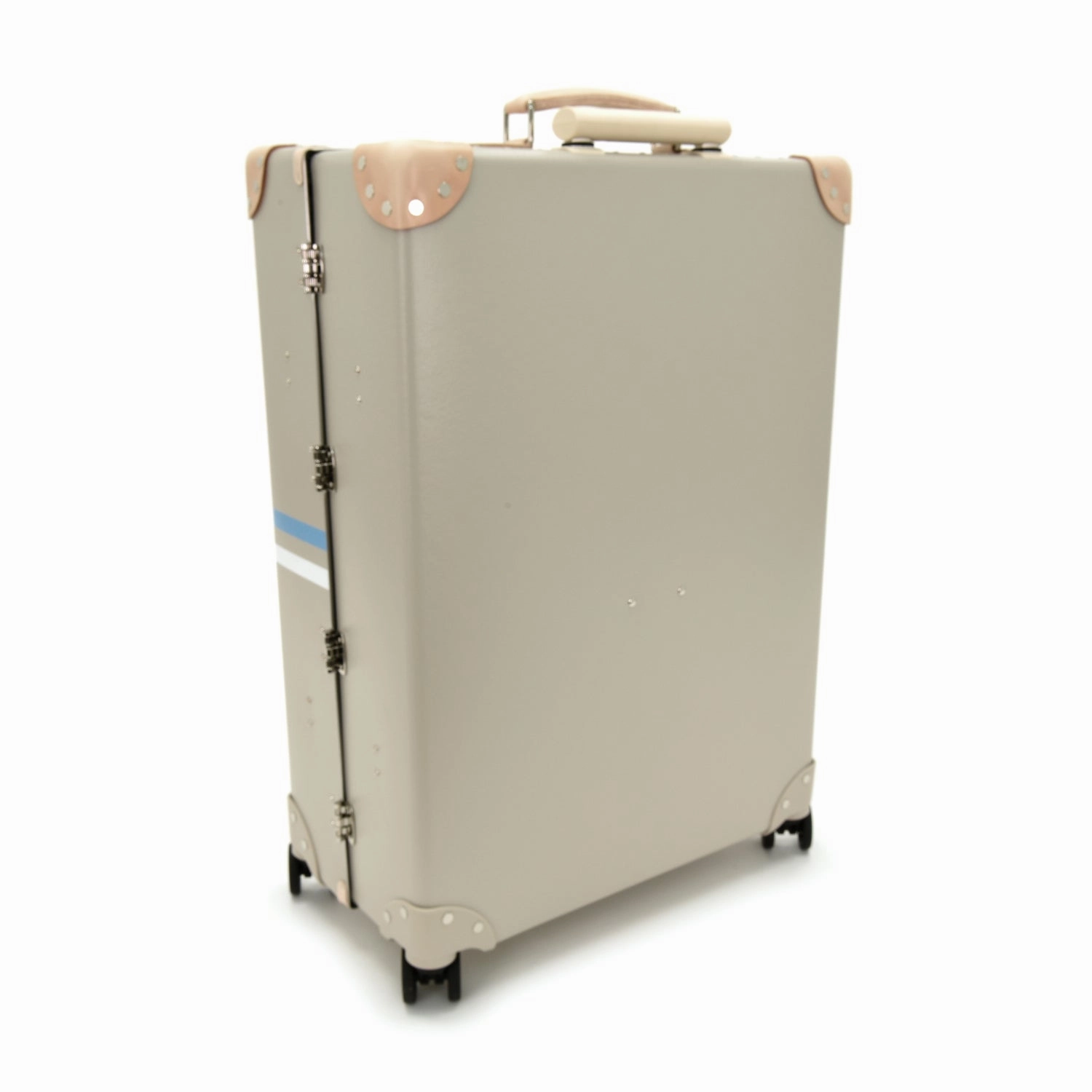 Albion  Large Check-In - 4 Wheels | Stone/Natural/Chrome