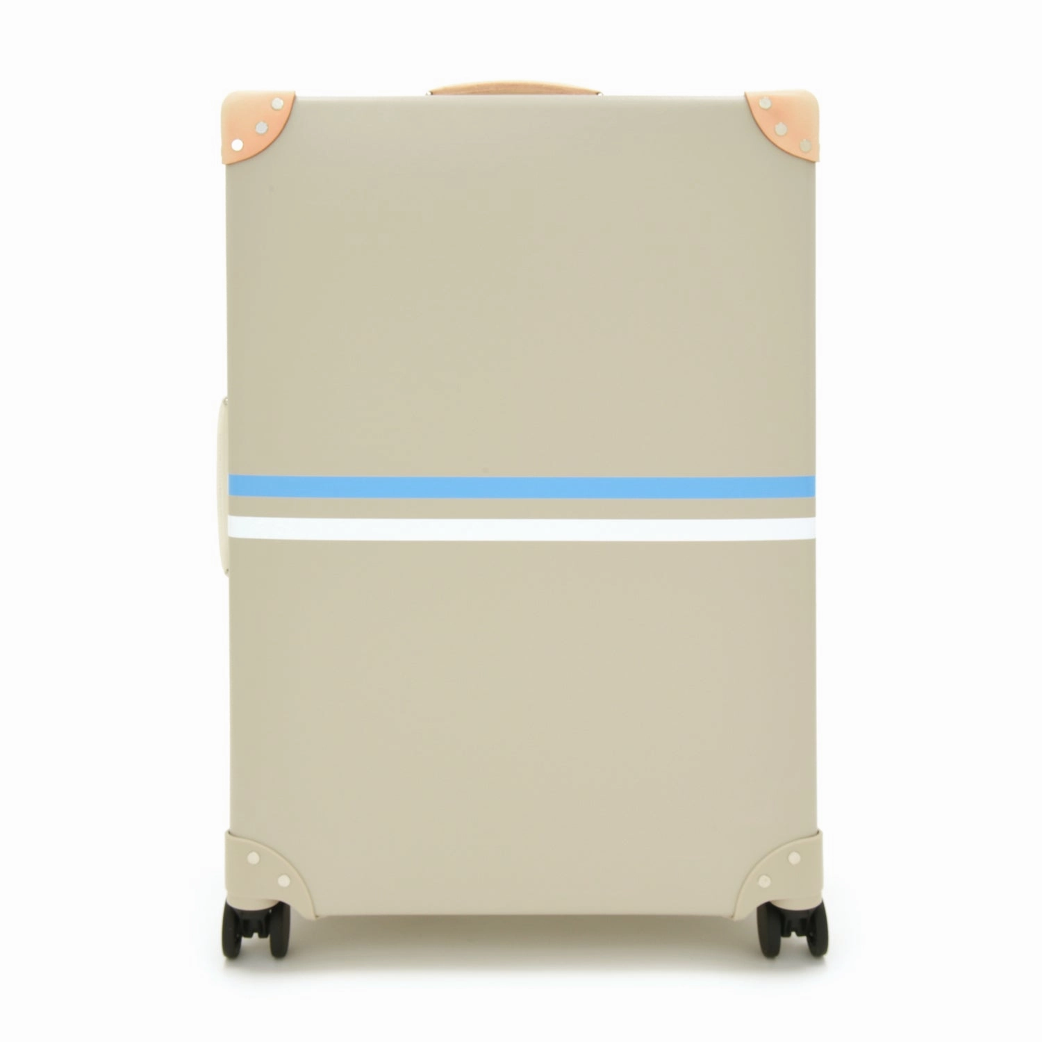 Albion  Large Check-In - 4 Wheels | Stone/Natural/Chrome