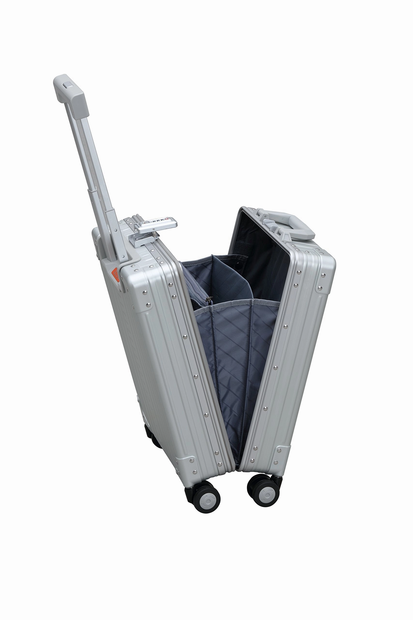 ALEON 20" Vertical Carry-On Aluminum Hardside Luggage or Business Briefcase