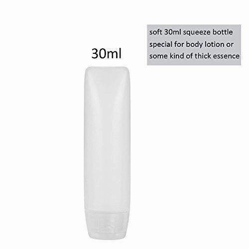 Alink 16Pcs Travel Size Toiletry Bottles Set, Tsa Approved Clear Cosmetic Makeup Liquid