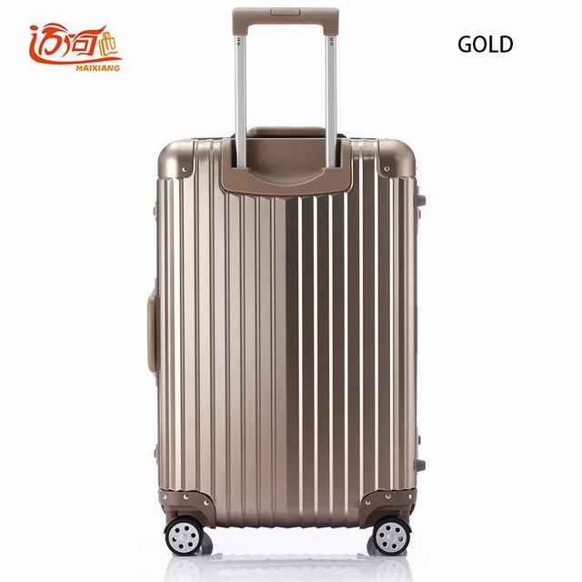 Aluminum Frame Pc Abs Children'S Suitcases Trolley Luggage, 20"24"26"29"Inch Carry On Luggage,Water
