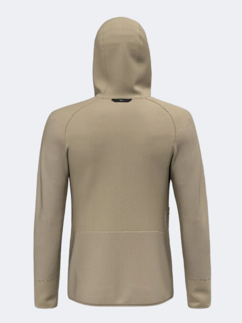 New Style Salewa Puez Waffle Hybrid Polarlite Men Hiking Jacket Beige Quicksand from our online store, get our Items cheap sale, just do it.
