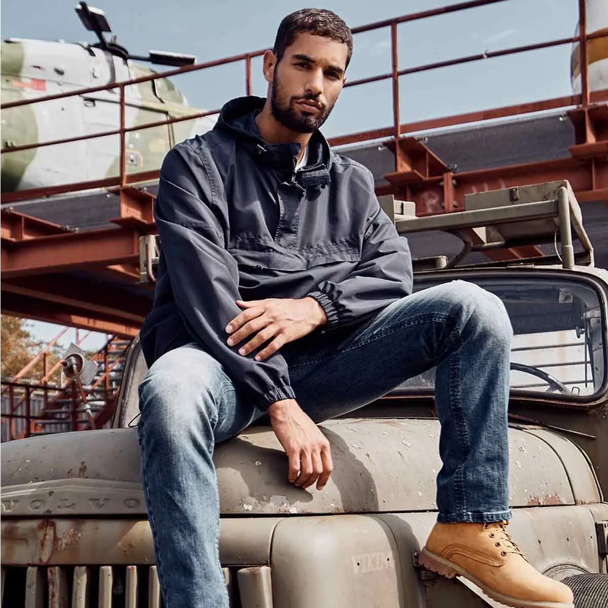 Designer Brandit Summer Windbreaker Jacket Navy with clearance price, unique design and top quality, here is your best option.