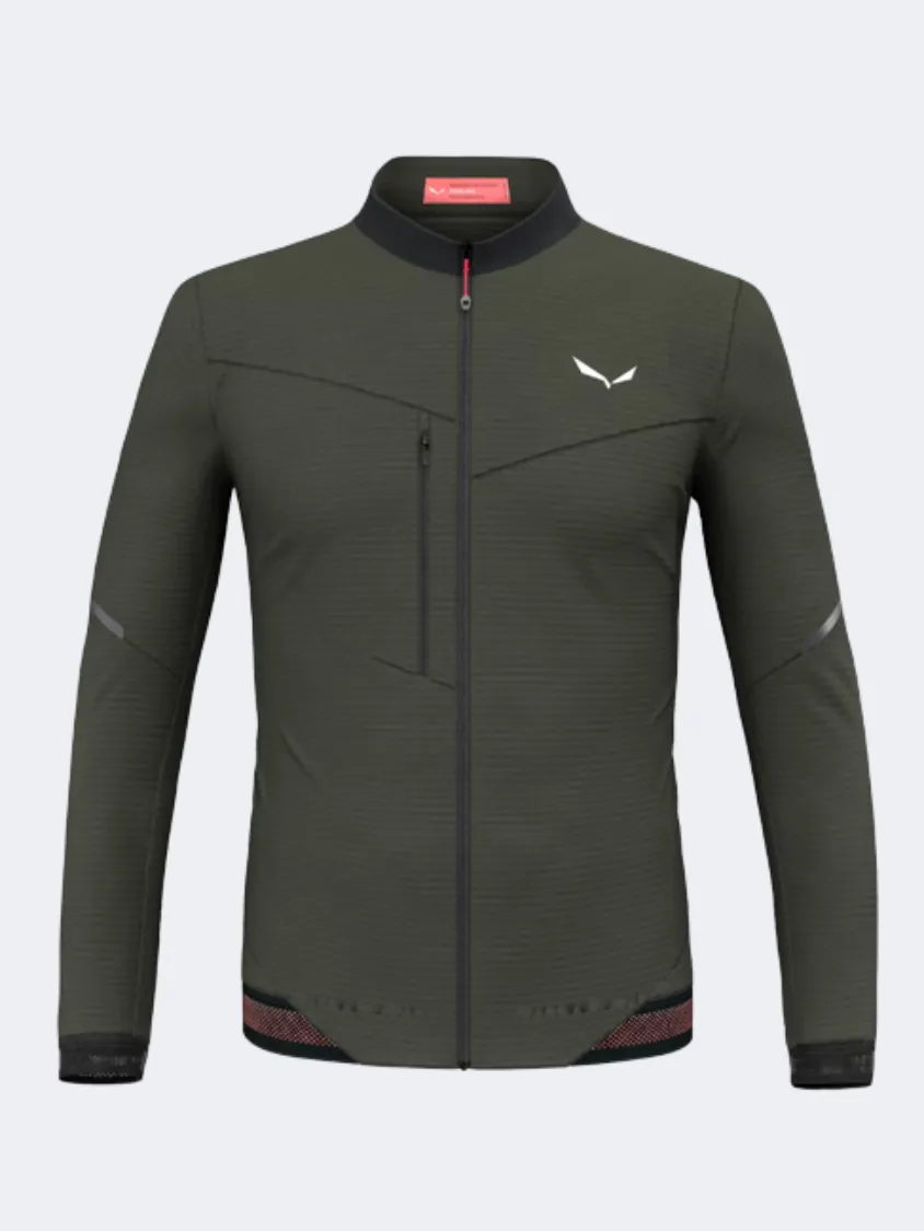 New Collection For Wholesale Amazon Site- Salewa Pedroc Men Hiking Jacket Dark Olive ,Wholesale Price , latest style and best service.