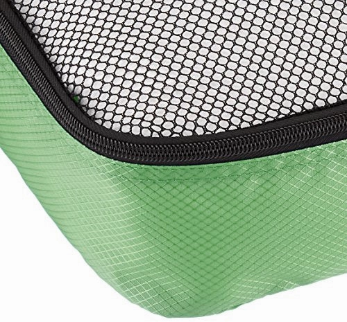 Amazonbasics 4-Piece Packing Cube Set - Medium, Green