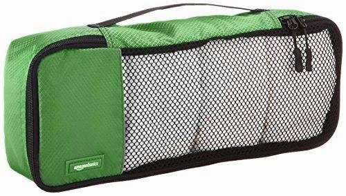 Amazonbasics 4-Piece Packing Cube Set - Slim, Green