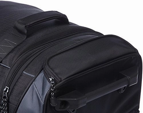 Amazonbasics Ripstop Wheeled Duffel - 26-Inch, Black