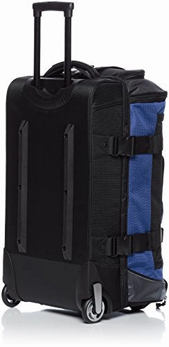 Amazonbasics Ripstop Wheeled Duffel, Blue