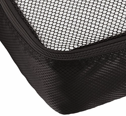 Amazonbasics Small  Packing Cubes - 4 Piece Set, Black