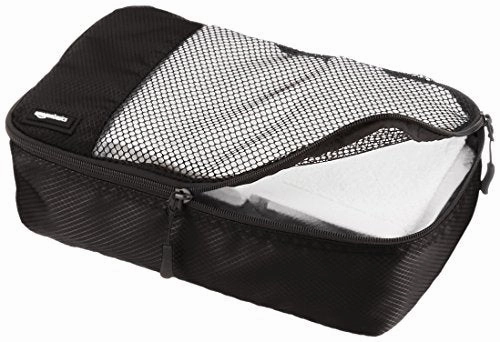Amazonbasics Small  Packing Cubes - 4 Piece Set, Black