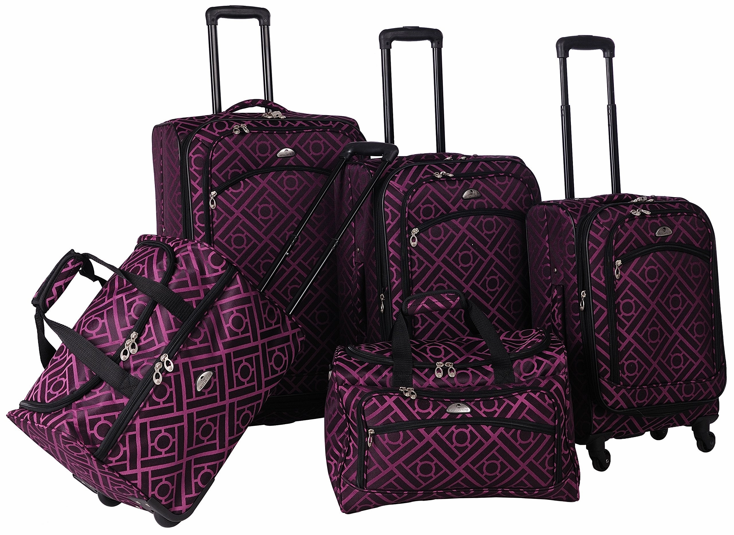 American Flyer Astor Collection 5-Piece Luggage Set