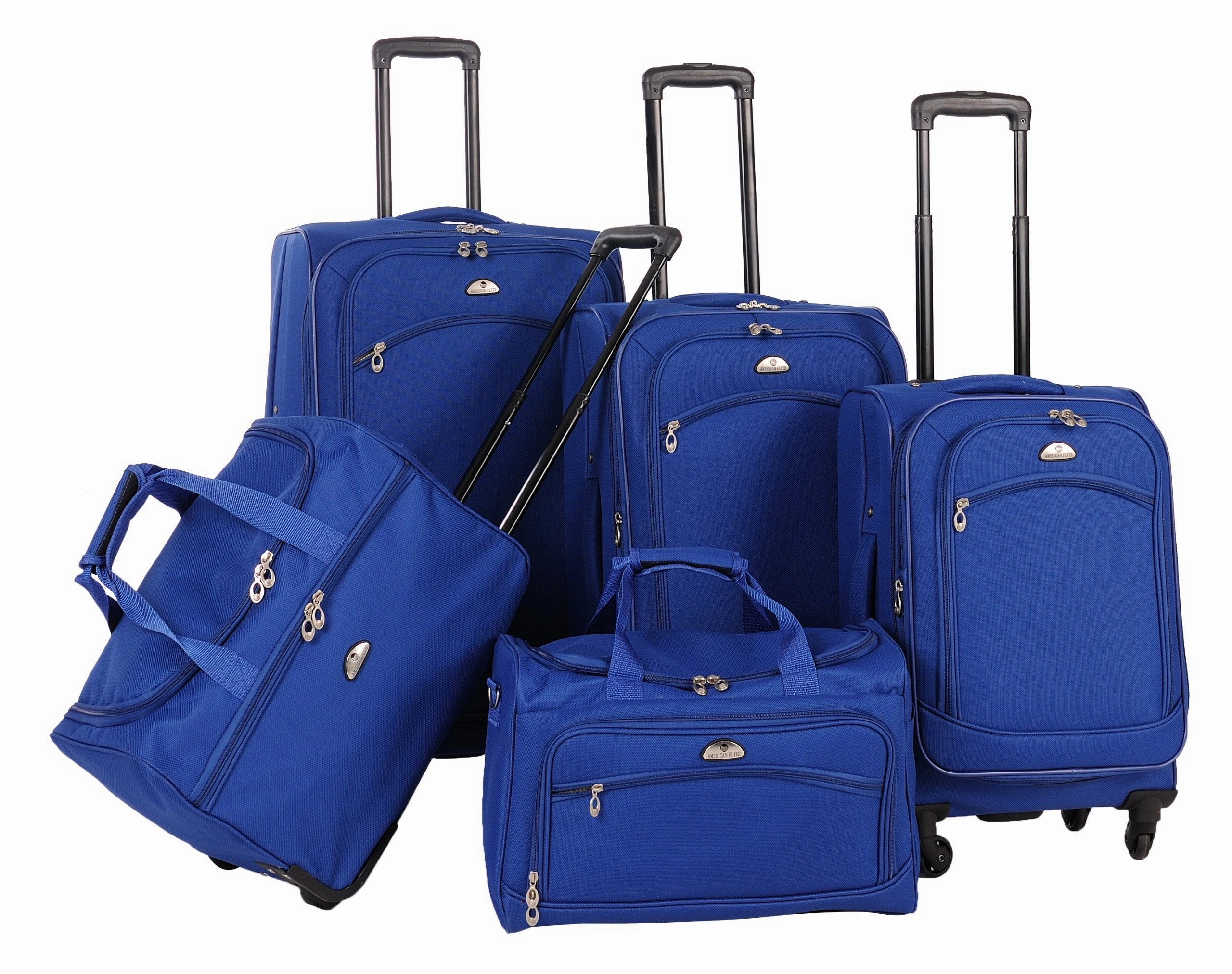 American Flyer South West 5 Piece Set 4-Wheel Luggage Sets