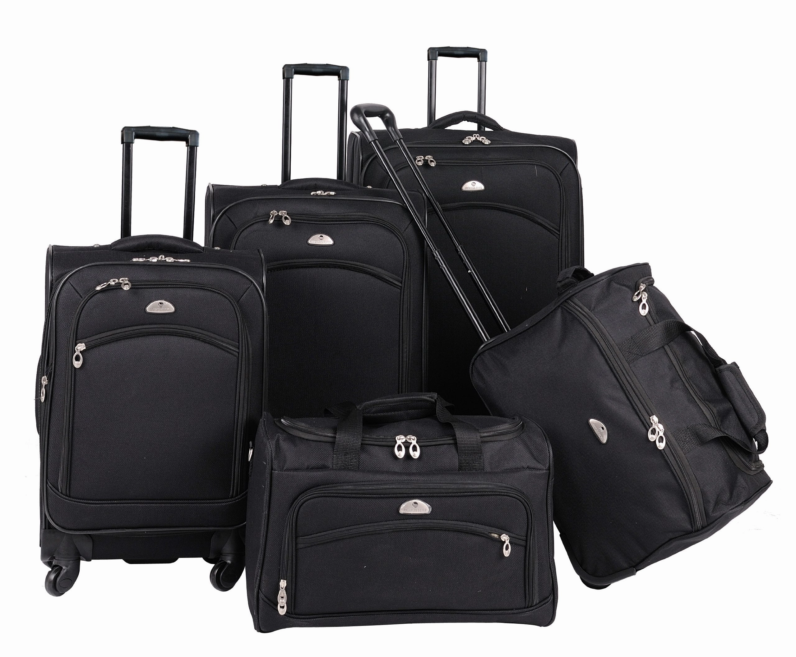 American Flyer South West 5 Piece Set 4-Wheel Luggage Sets