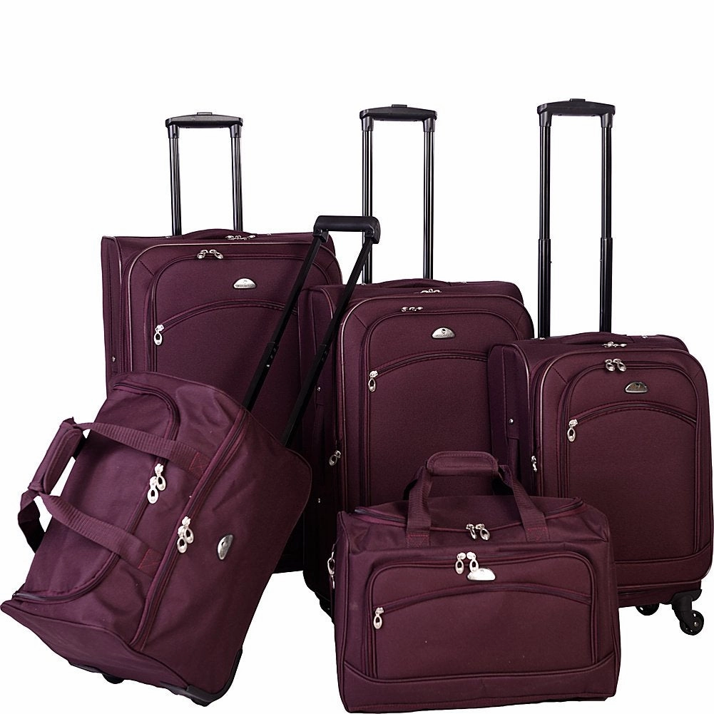 American Flyer South West 5 Piece Set 4-Wheel Luggage Sets