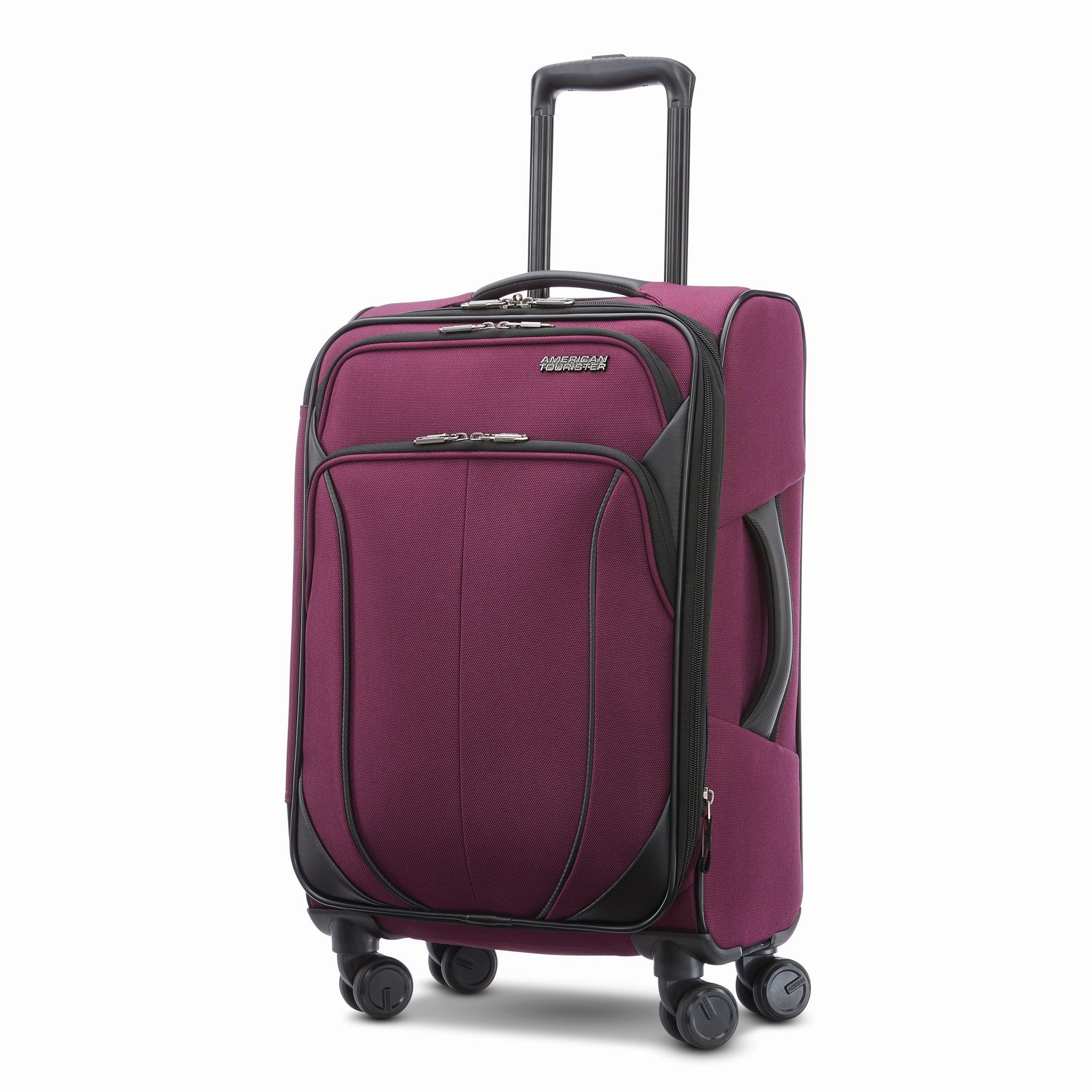 American Tourister 4 KIX 2.0 Softside Spinner Luggage, 20 Inch Carry On