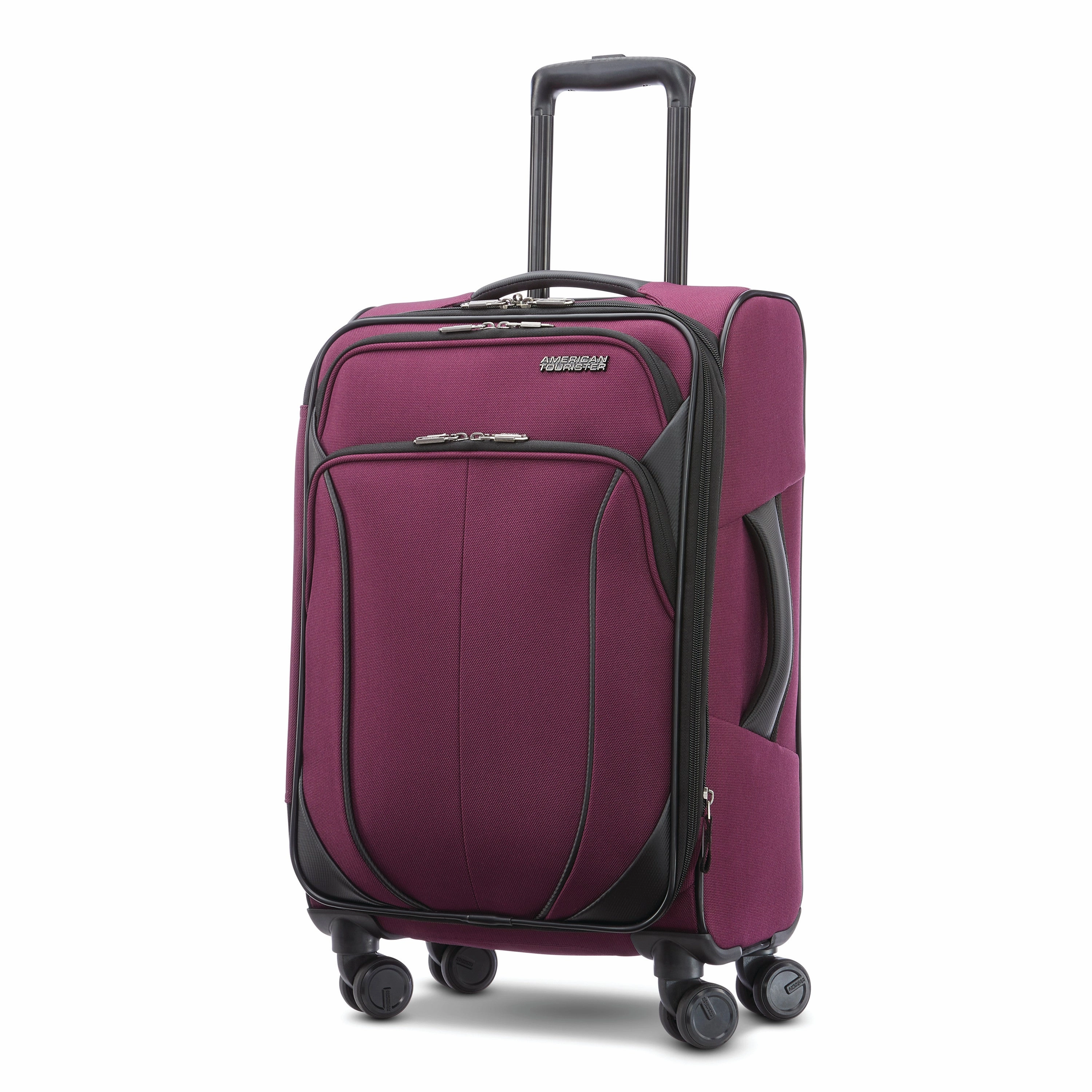 American Tourister 4 KIX 2.0 Softside Spinner Luggage, 20 Inch Carry On